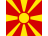 Macedonia del Norte Bandera